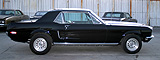 1968 Ford Mustang Hardtop Coupe schwarz