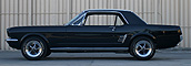 1966 Ford Mustang Hardtop Coupe schwarz