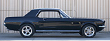 1967 Ford Mustang Hardtop Coupe schwarz