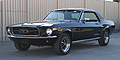 1967 Ford Mustang Hardtop Coupe schwarz Kunstlederdach